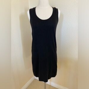 NWT J. Crew Black Wool Cashmere Sleeveless Dress Size XS